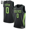NBA Børn Trøje Boston Celtics Tatum 2024-25 Nike City Edition Sort Swingman NBA Børn Trøje Boston Celtics Tatum 2024-25 Nike City Edition Sort Swingman